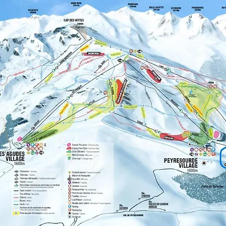 Apartment Peyragudes : 8 Pers, Balcon, Parking, Wifi - Fr-1-695-51 Germ