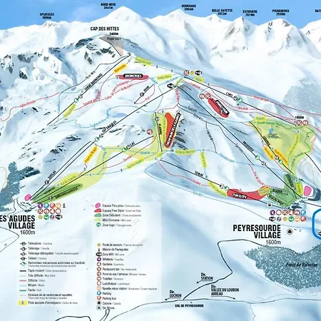Διαμέρισμα Peyragudes : 8 Pers, Balcon, Parking, Wifi - Fr-1-695-51 Germ